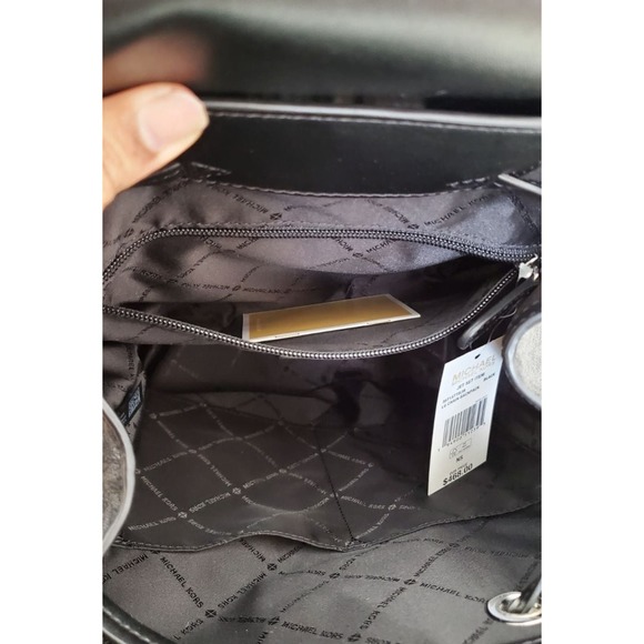 Michael Kors Chain Backpack And Wallet Set - Picture 8 of 10